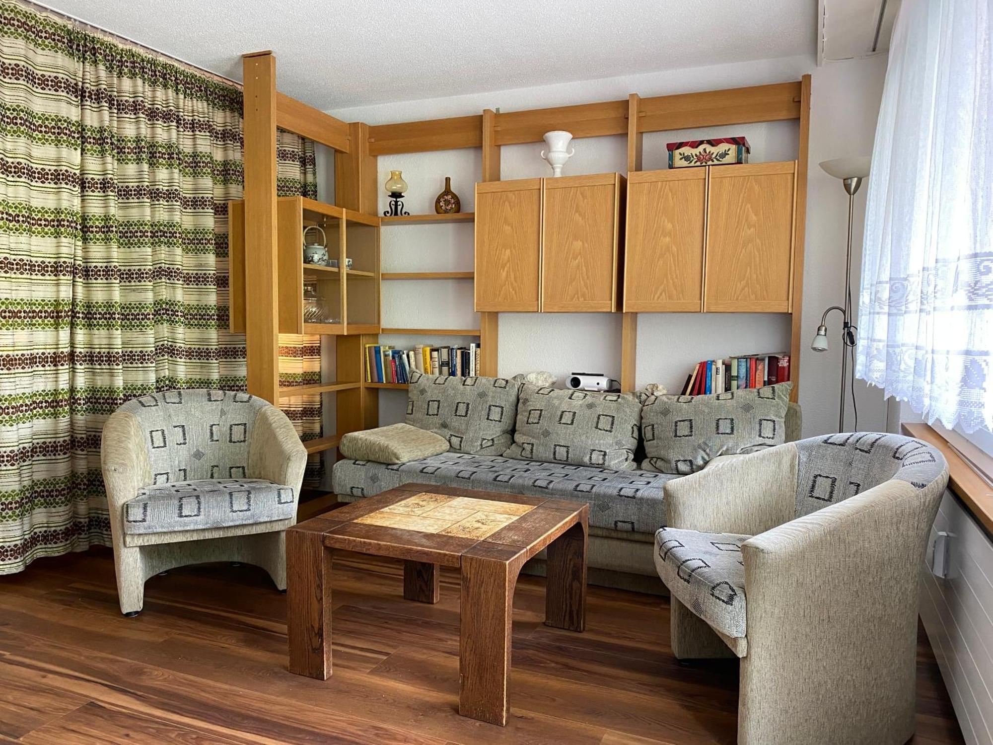 Ferienwohnung Alpen-Zauber Leukerbad Esterno foto